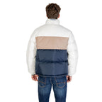 Cream Recycled Polyester Bomber