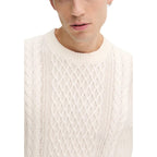 Cream Recycled Cotton Sweatshirt