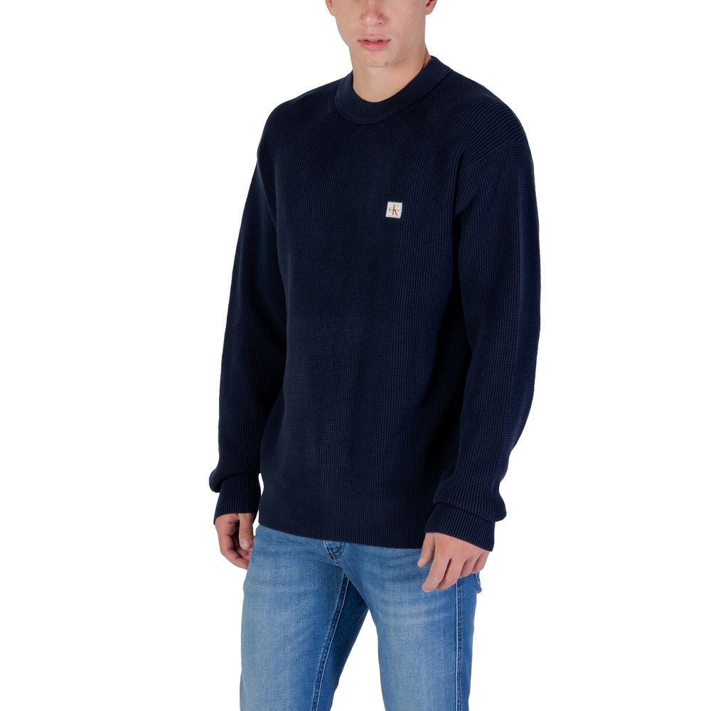 Blue Cotton Sweatshirt