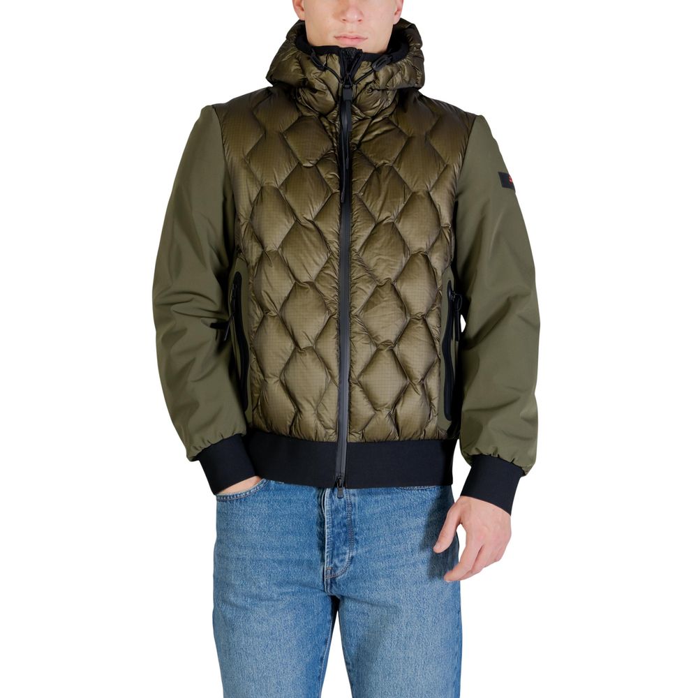 Bicolor Polyamide Coat