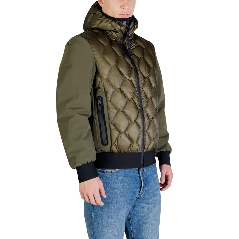 Bicolor Polyamide Coat