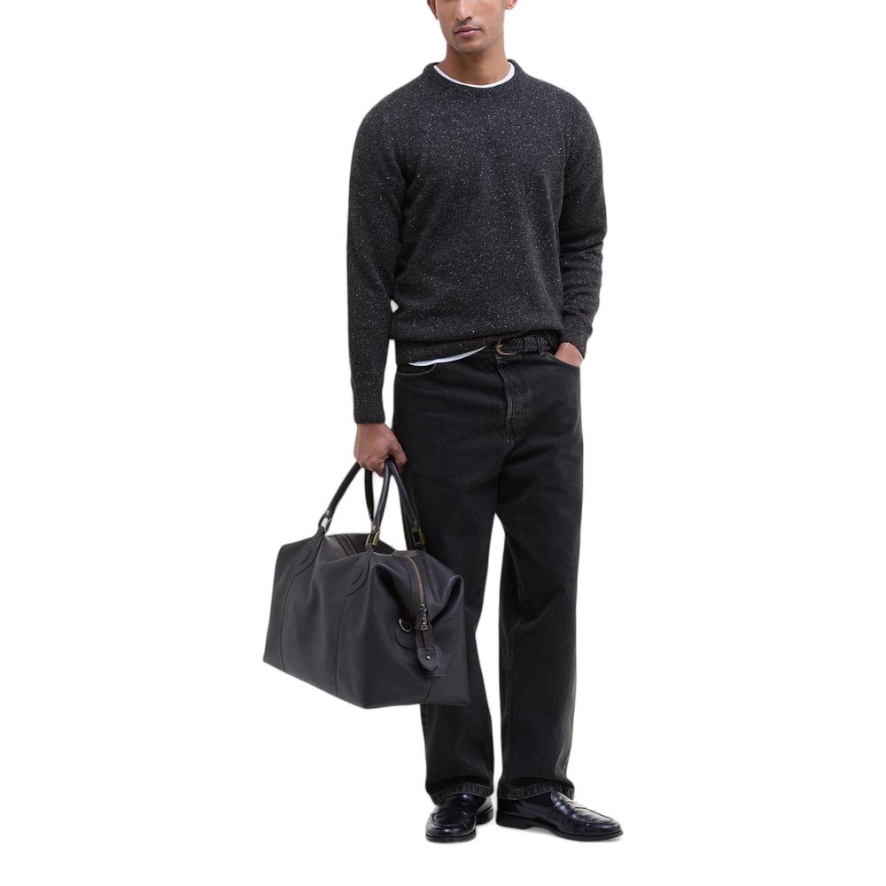 Black Wool Sweatshirt