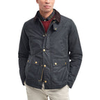 Gray Cotton Shell Jacket