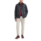 Gray Cotton Shell Jacket