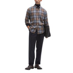 Beige Cotton Pattern Shirt