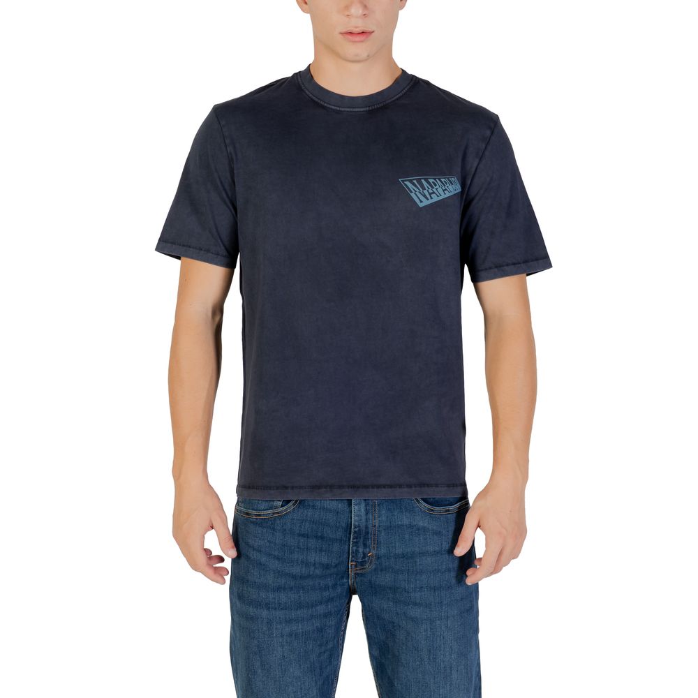 Blue Cotton T-Shirt