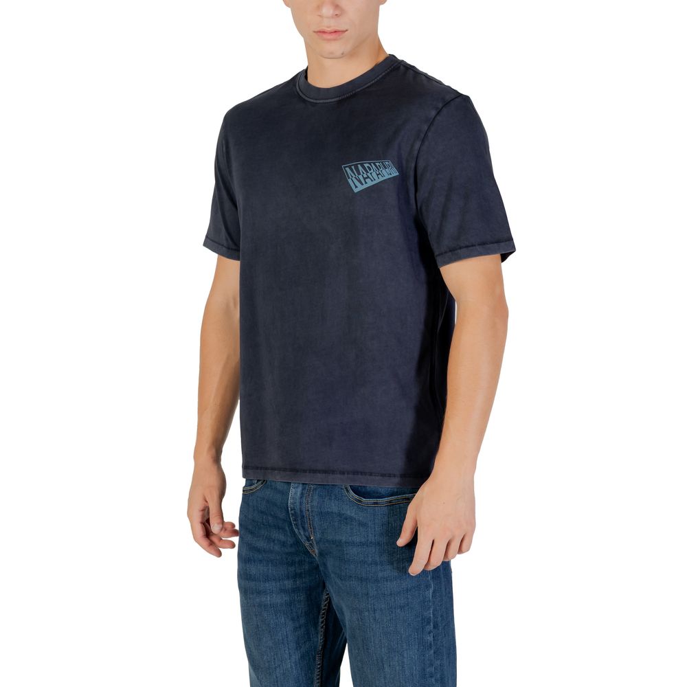 Blue Cotton T-Shirt