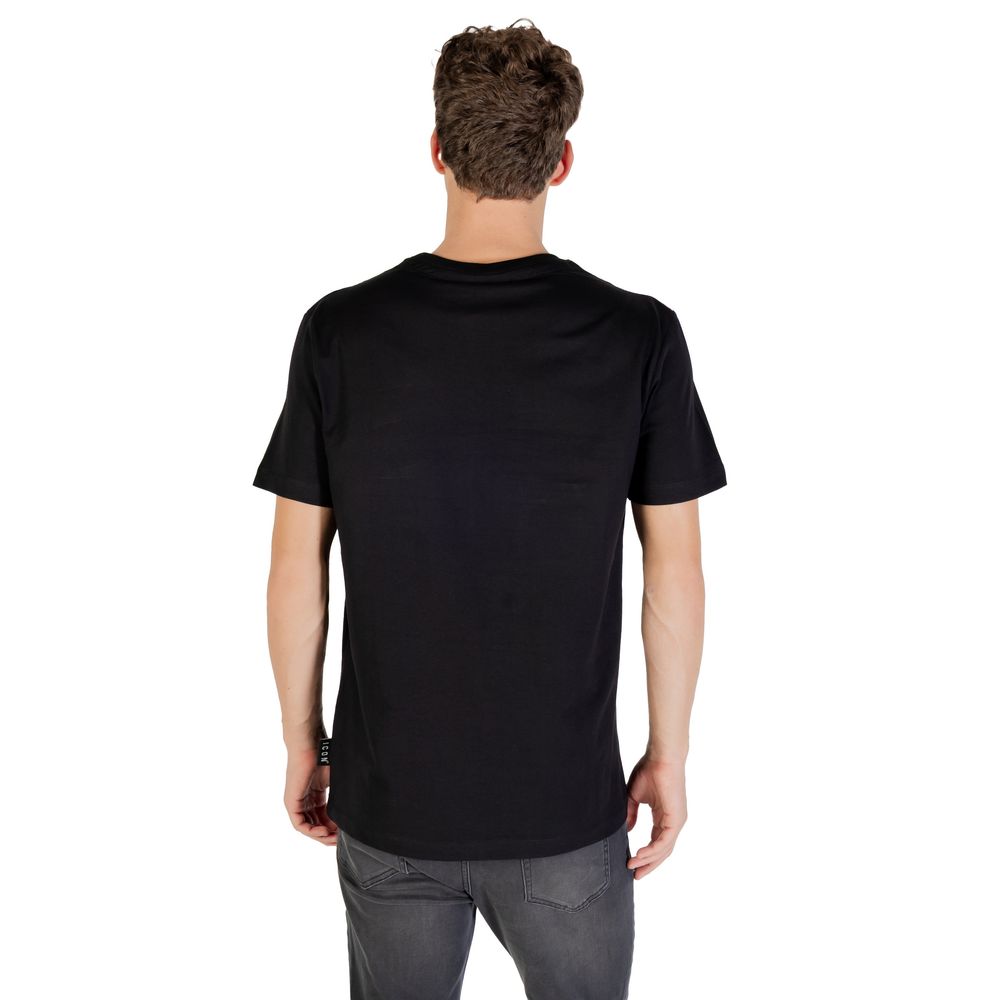 Black And White Cotton T-Shirt