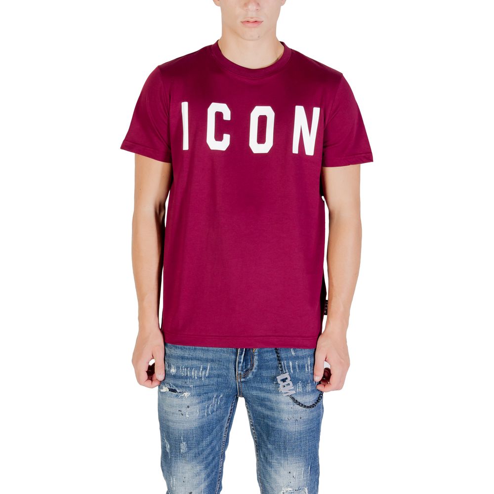 Bordeaux Cotton T-Shirt