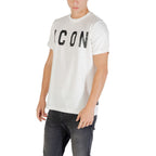 Black And White Cotton T-Shirt