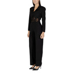 Black Polyester Rompers