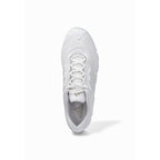 White Synthetic Athletic Sneakers