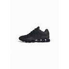 Black Synthetic Athletic Sneakers