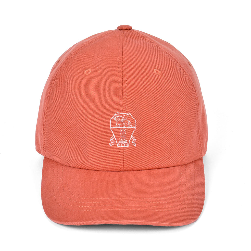 Orange Cotton Cap (Baseball Hat)