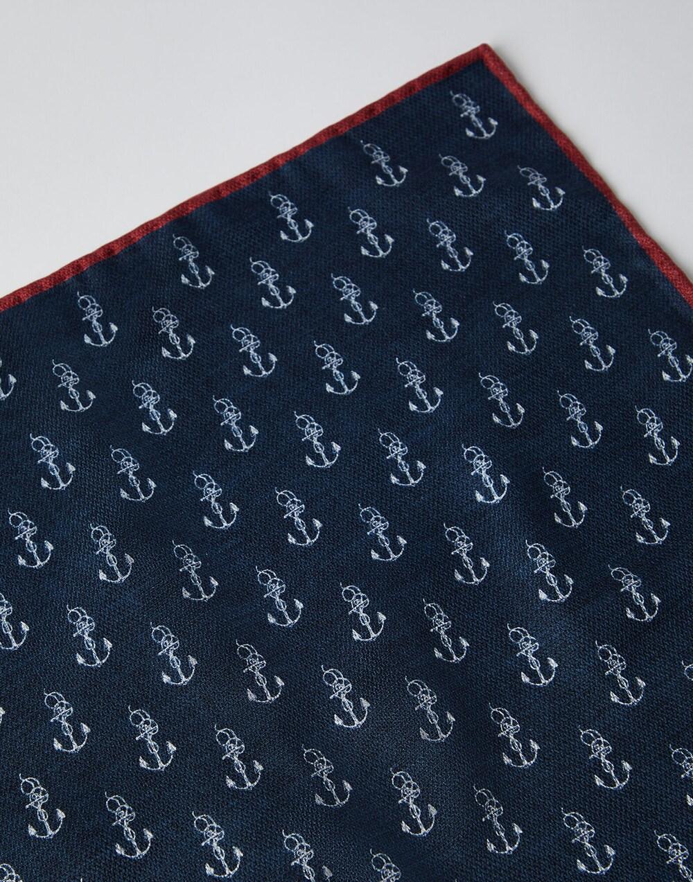 Bicolor Silk Pocket Square