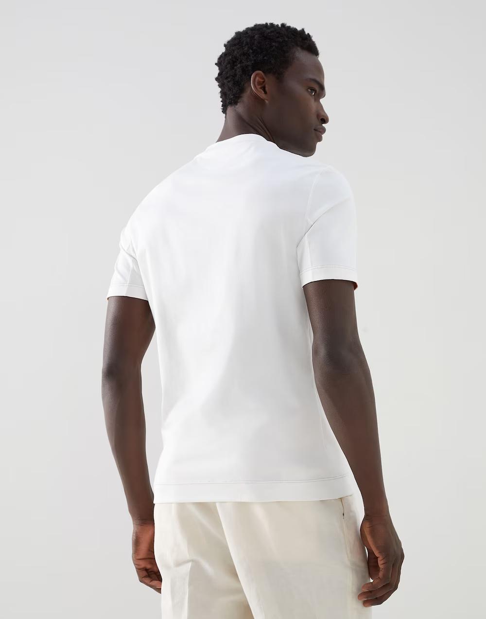 White Cotton T-Shirt