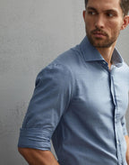 Blue Cotton Shirt