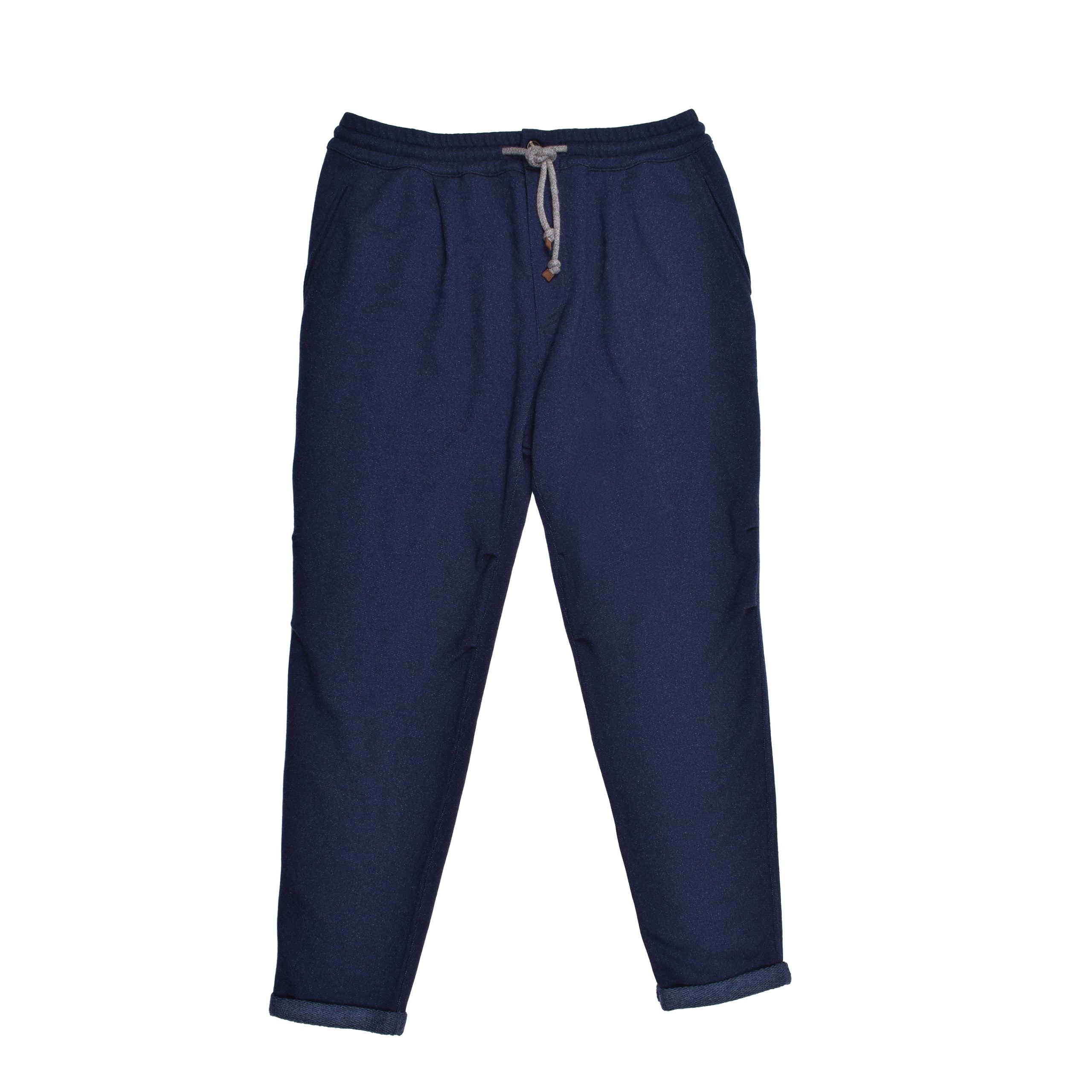 Blue Cashmere Joggers (Workout Pants)