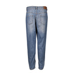 Blue Cotton Relaxed Fit Jeans