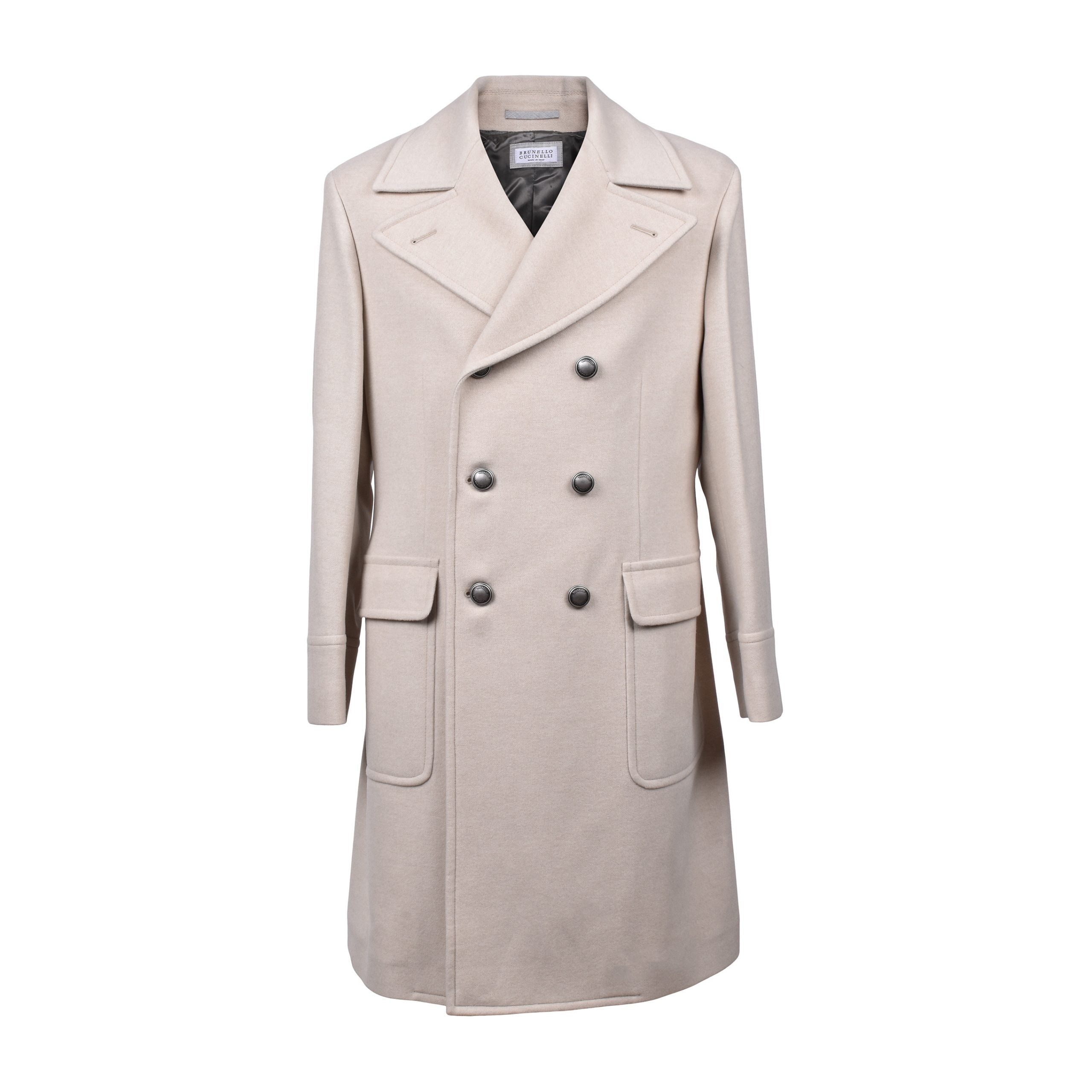 Beige Cashmere Coat