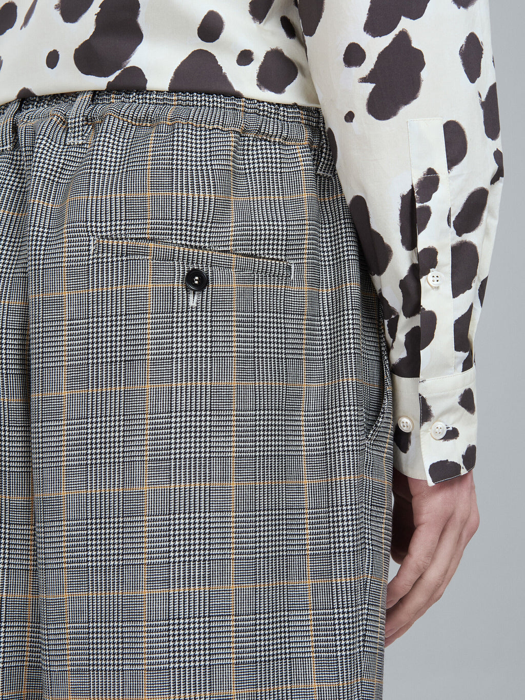 Black Fibres Casual Pants