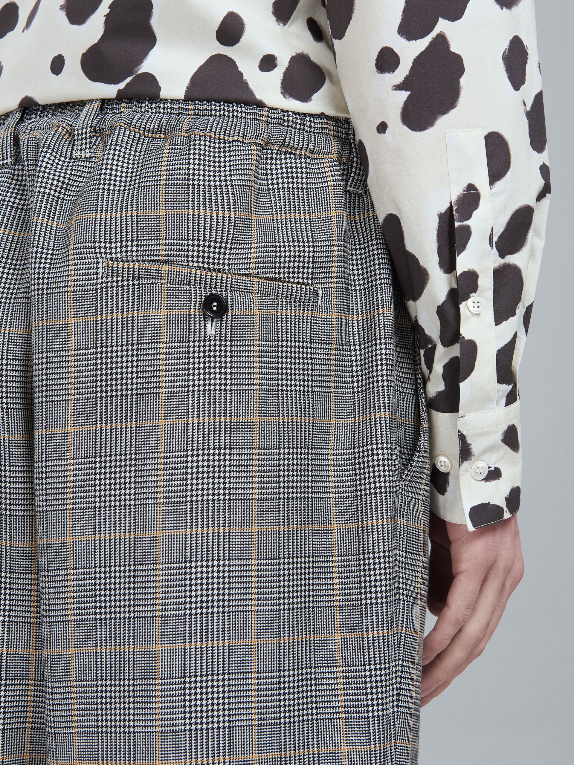 Black Fibres Casual Pants