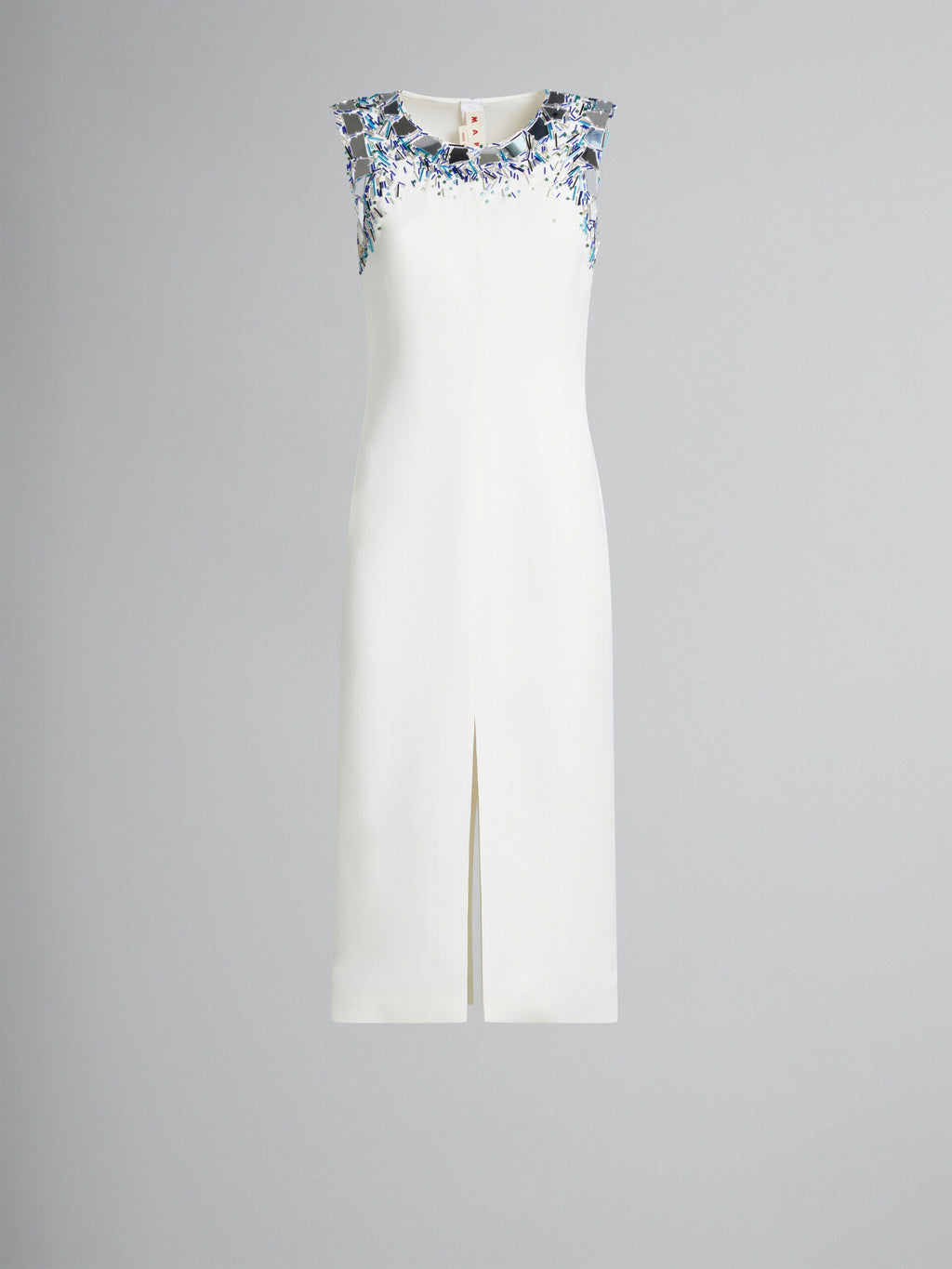 White Fibres Casual Dress