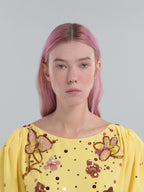 Yellow Fibres Casual Dress