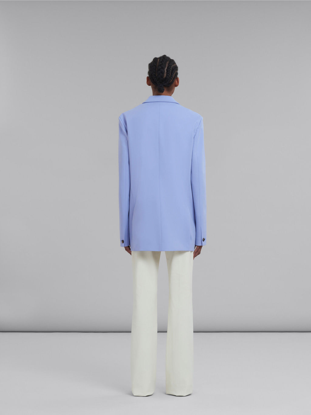 Purple Fibres Jackets And Coat