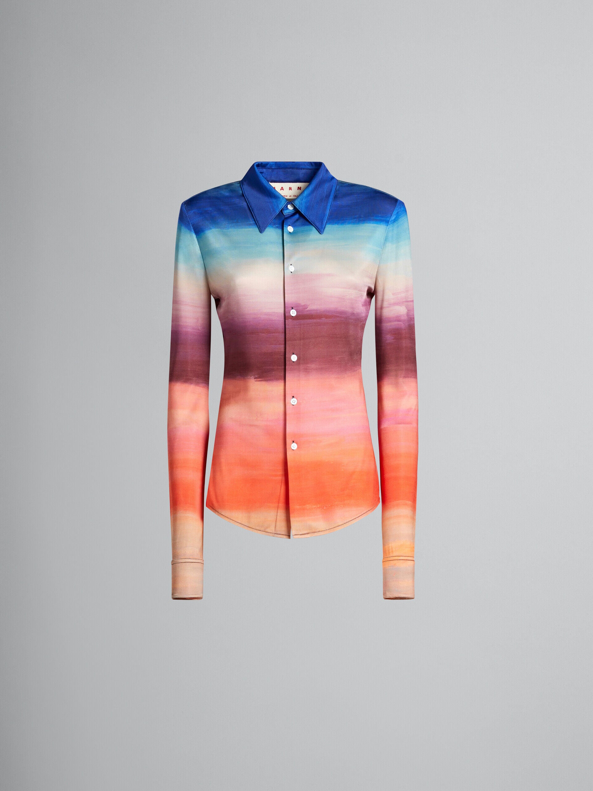 Multicolor Fibres Pattern Shirt