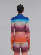 Multicolor Fibres Pattern Shirt