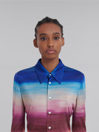 Multicolor Fibres Pattern Shirt