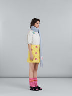 White Fibres Tank Tops