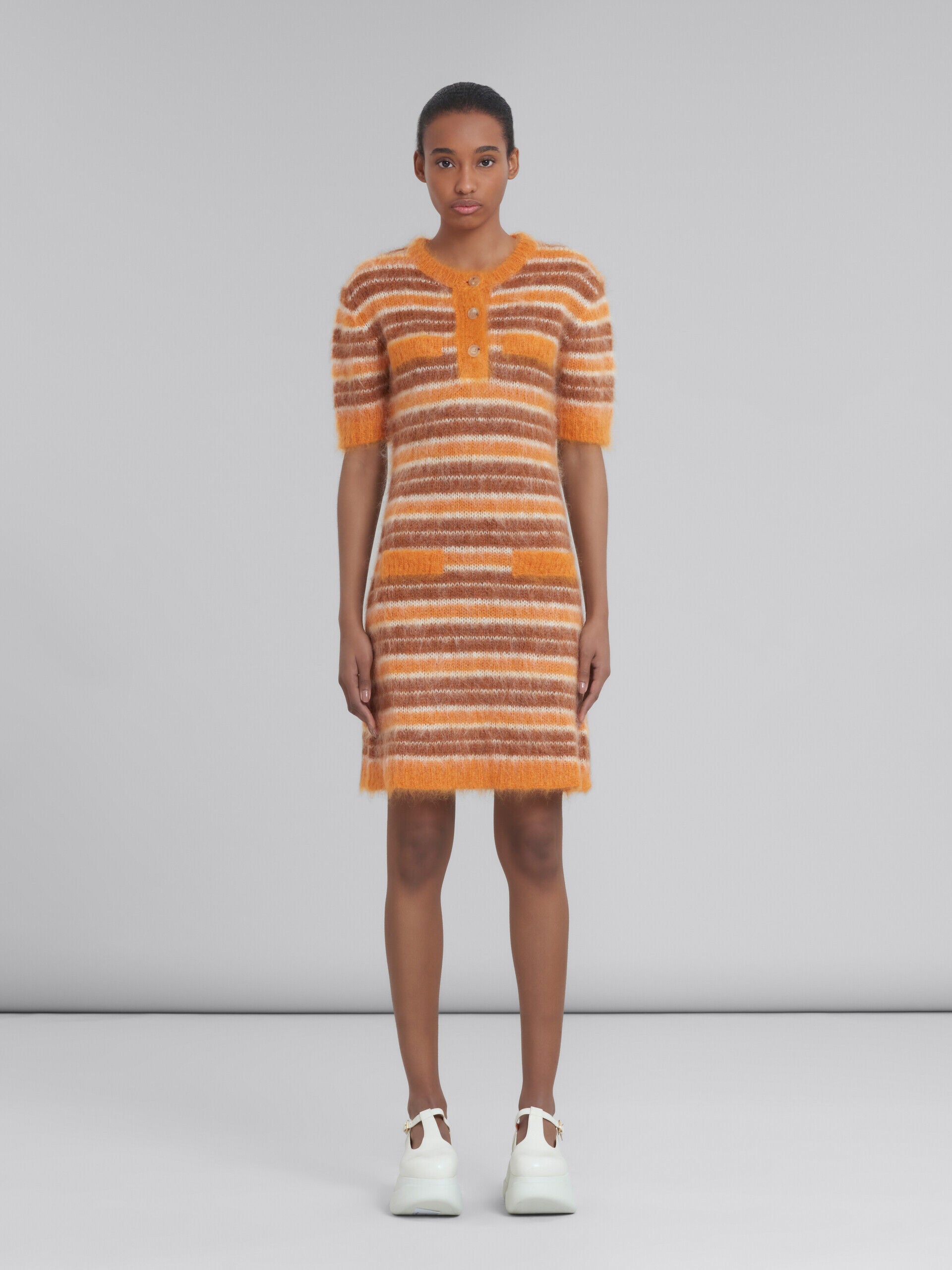 Orange Fibres Casual Dress