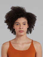 Beige Fibres Tank Tops