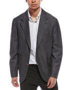 Gray Wool Blazer