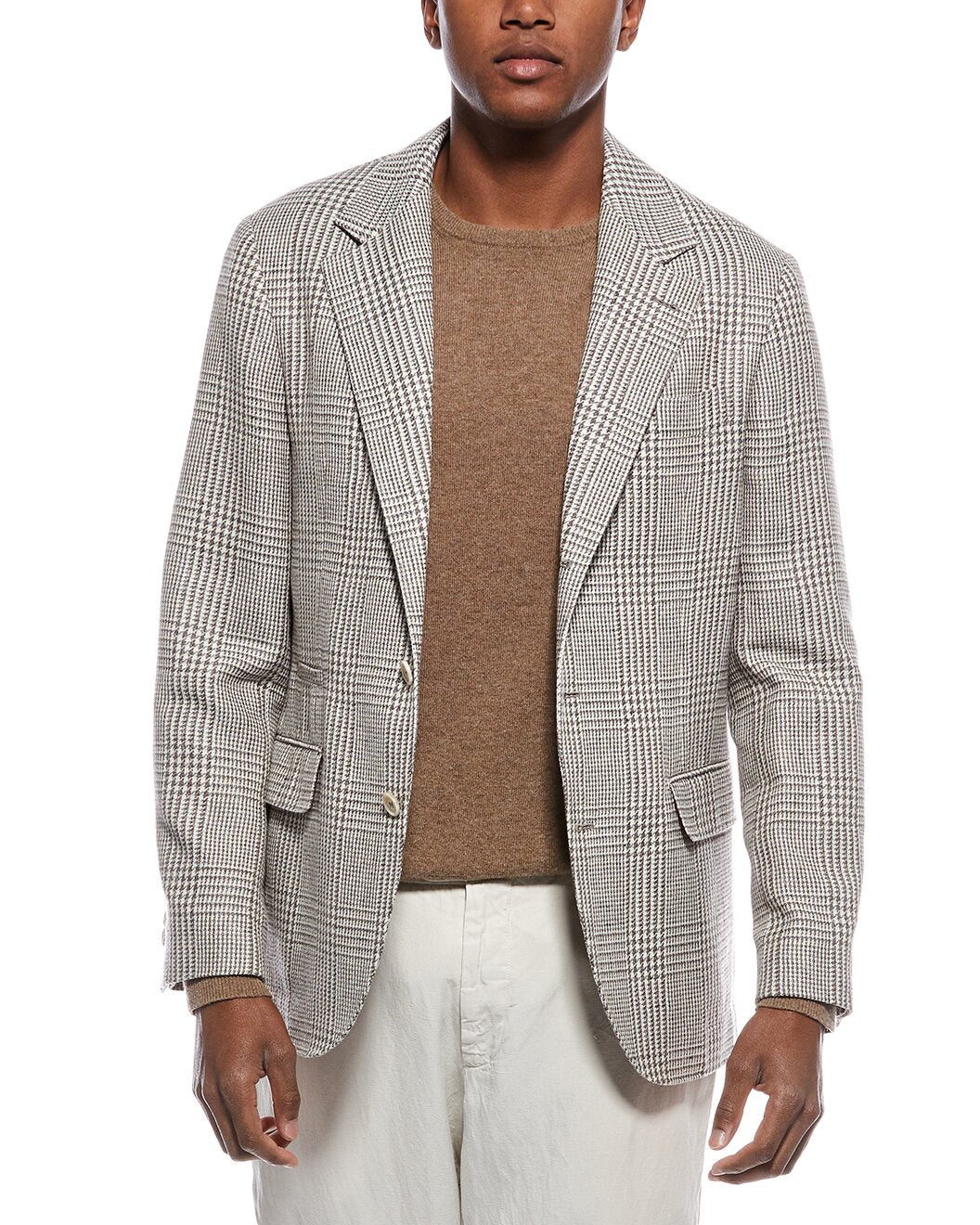 Multicolor Linen Blazer