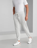 Bicolor Cotton Joggers (Workout Pants)