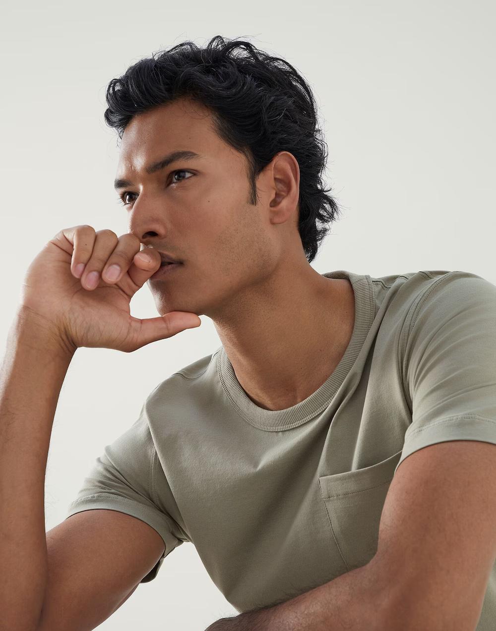 Green Cotton T-Shirt