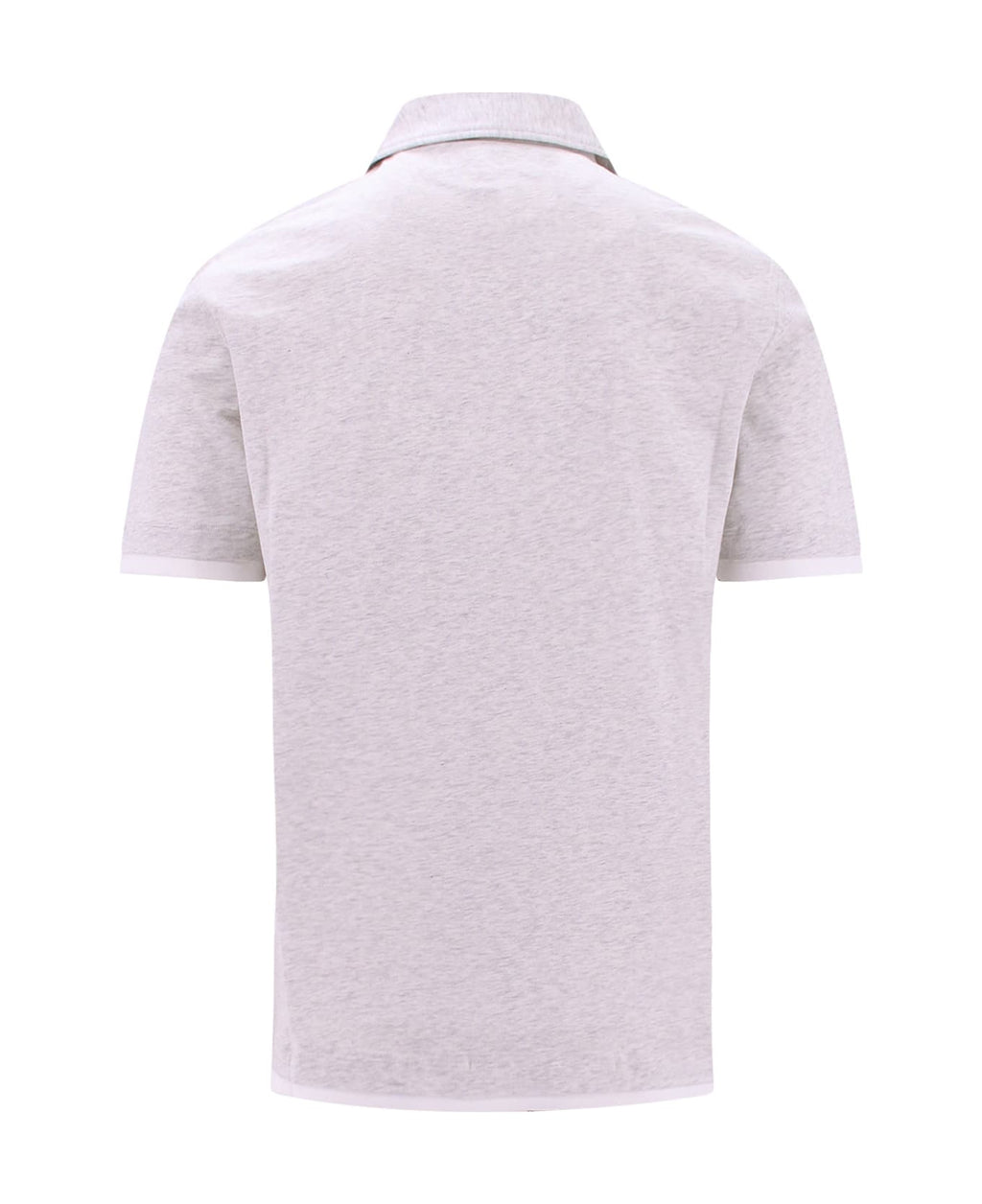 Bicolor Cotton Polo Shirt