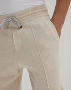 Beige Cashmere Joggers (Workout Pants)