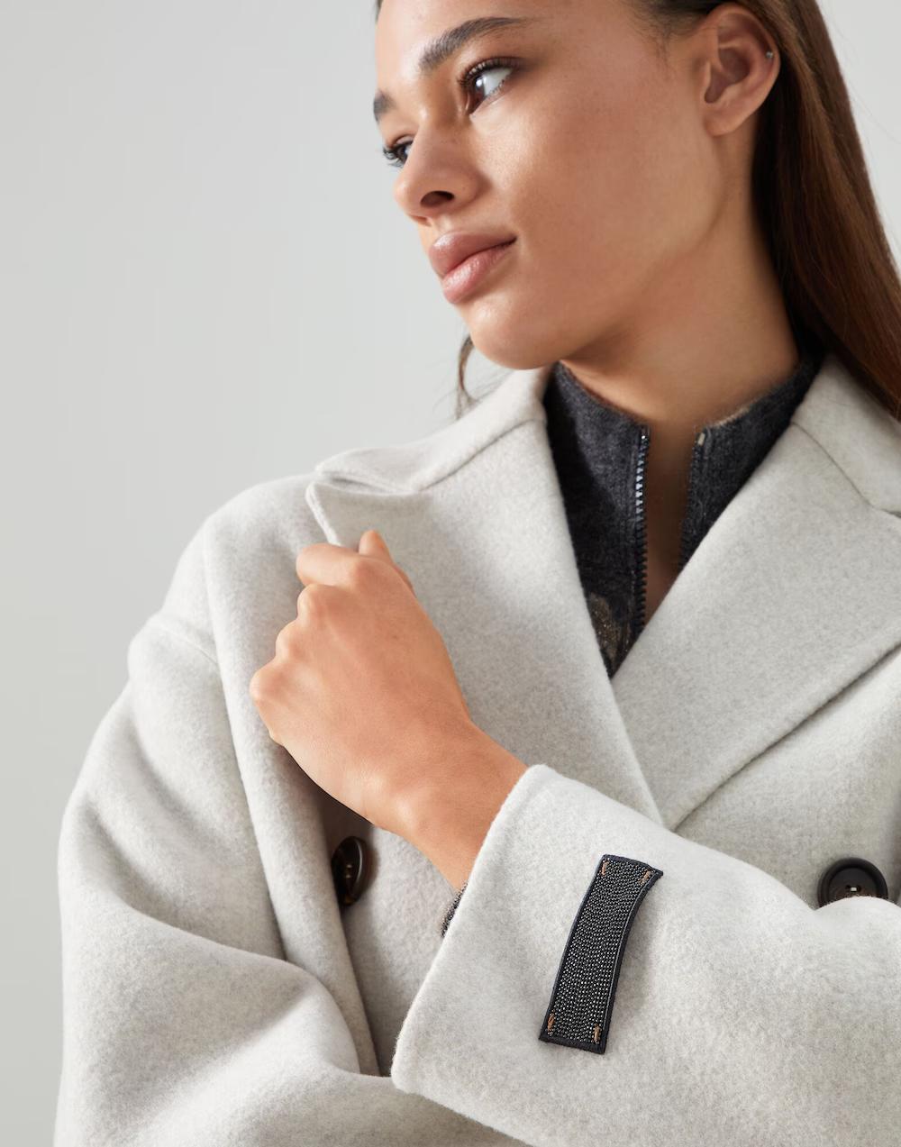 Multicolor Cashmere Coat