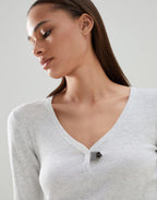 White Cashmere Blouse