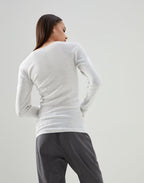 White Cashmere Blouse