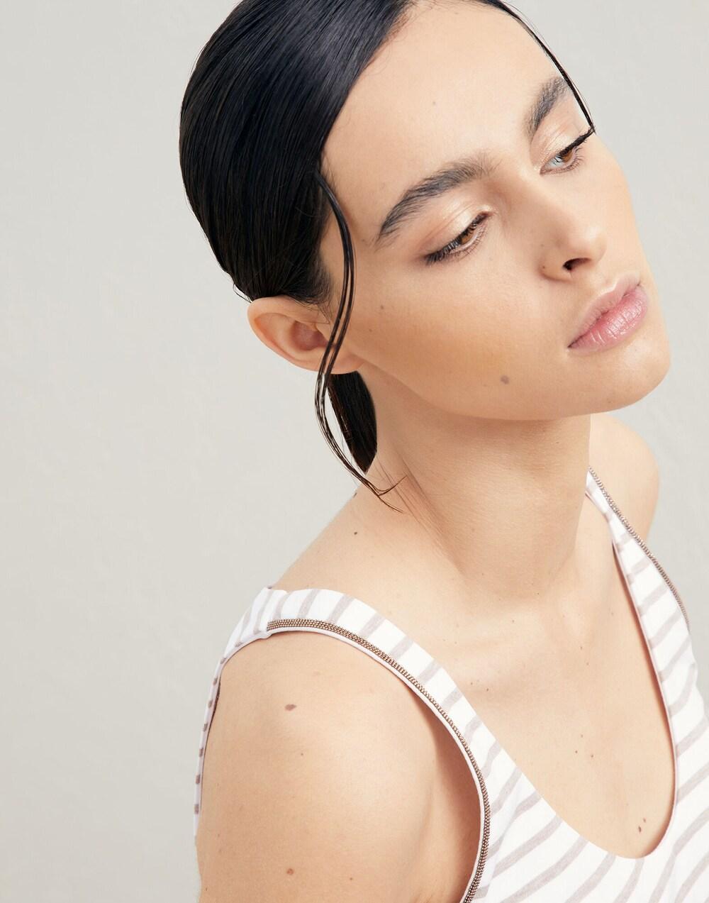 White Cotton Tank Tops