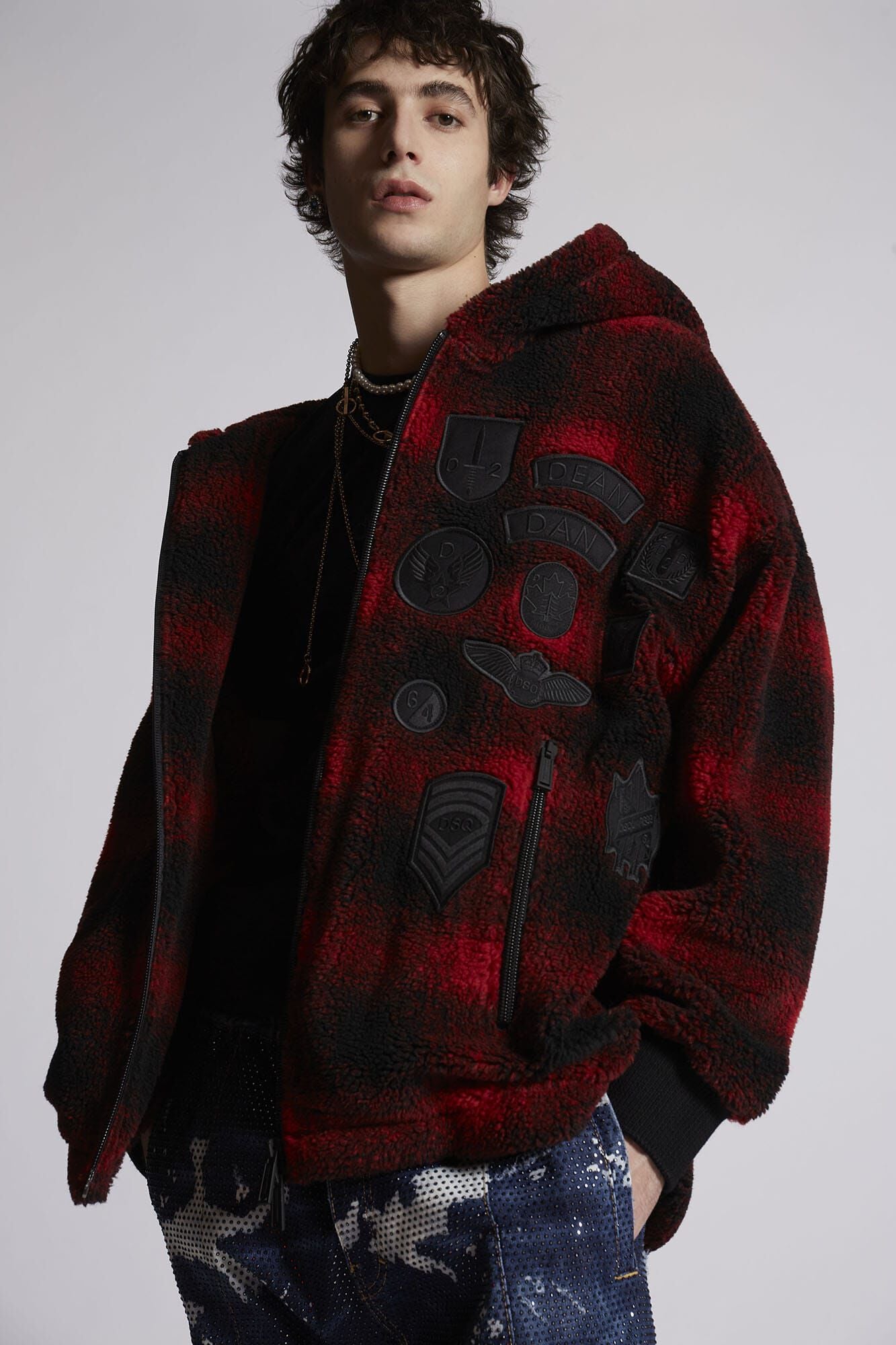 Bicolor Fibres Sweatshirt