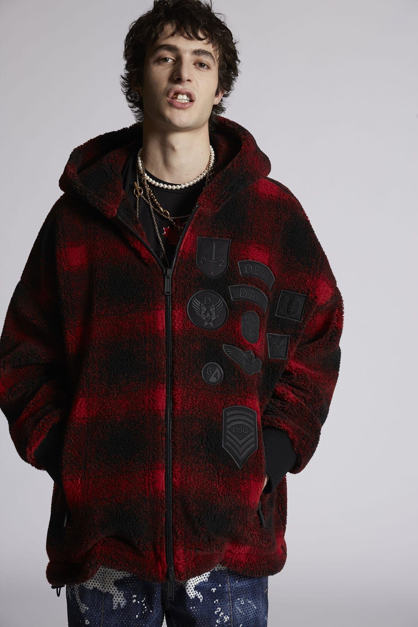 Bicolor Fibres Sweatshirt