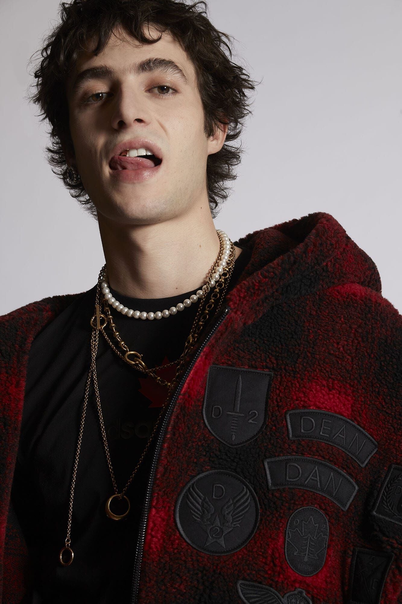 Bicolor Fibres Sweatshirt