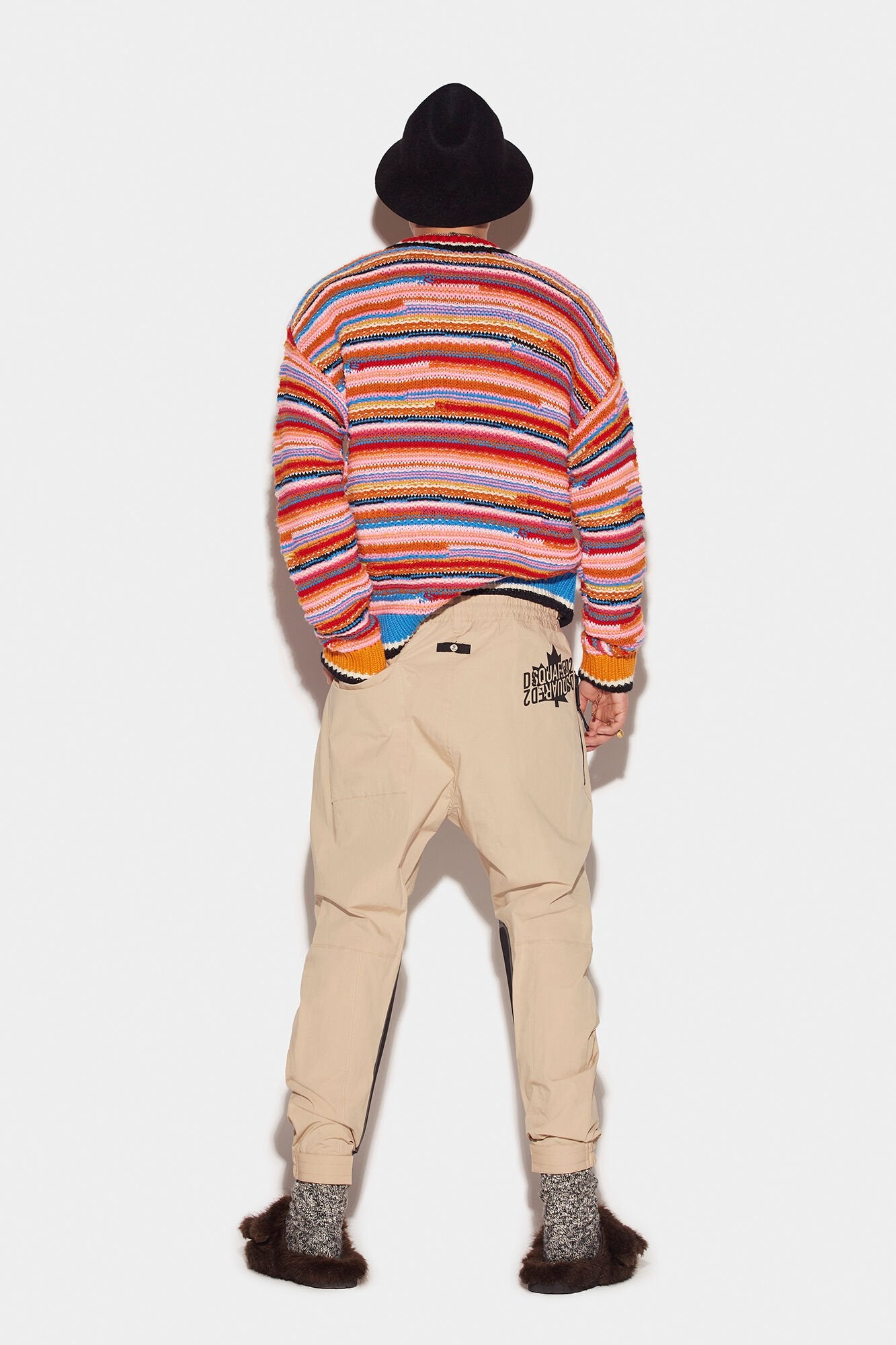 Beige Fibres Sweatshirt