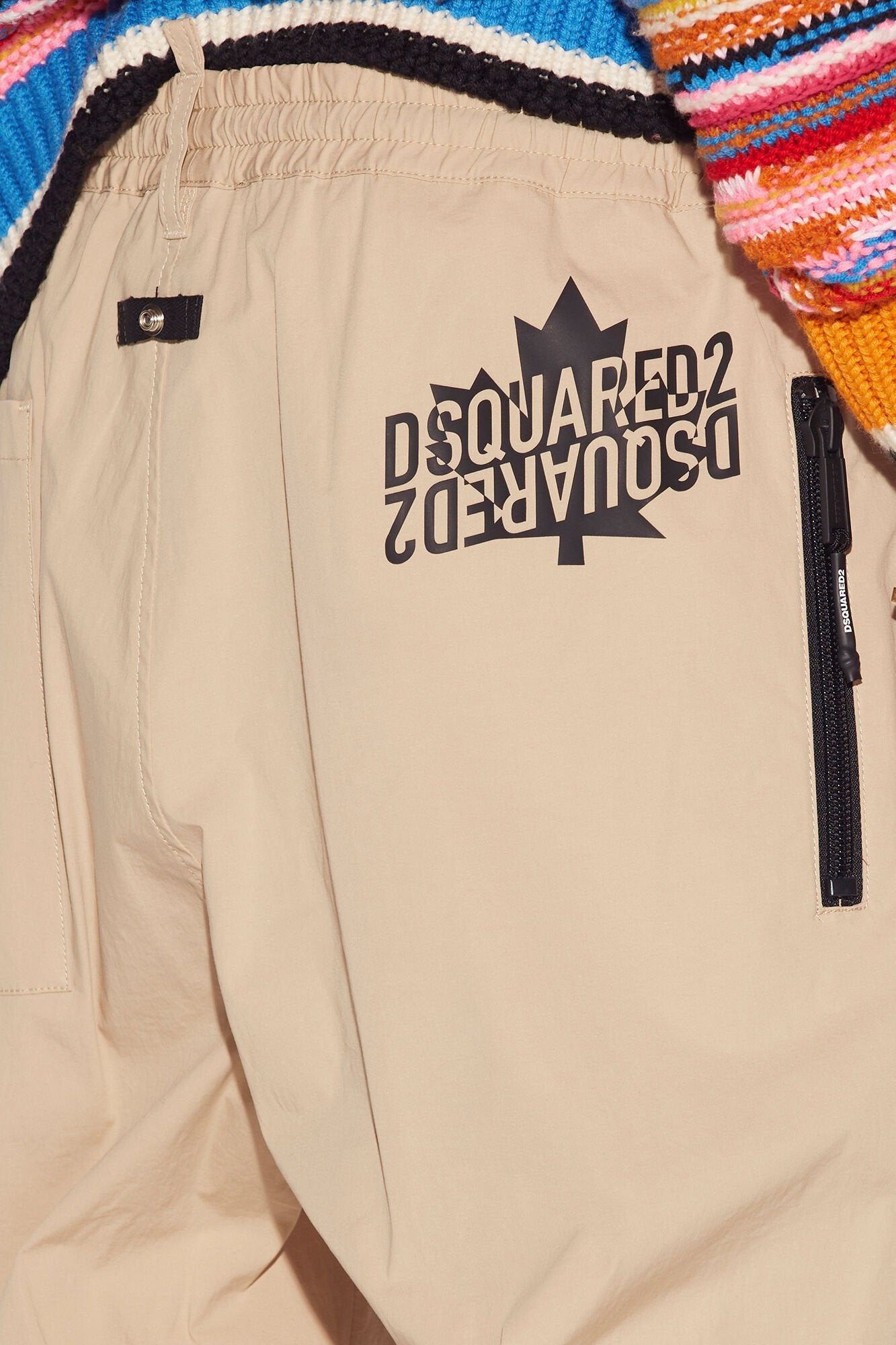 Beige Fibres Sweatshirt